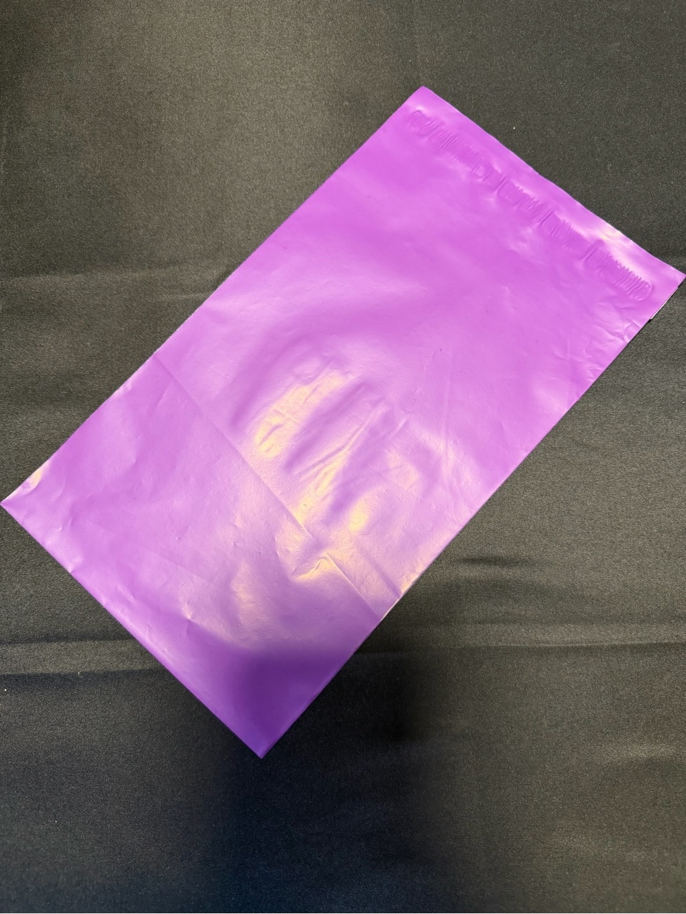 Premium Purple Poly Mailer Bags with Peel & Seal Closure. Set of 10, 6”x9”.